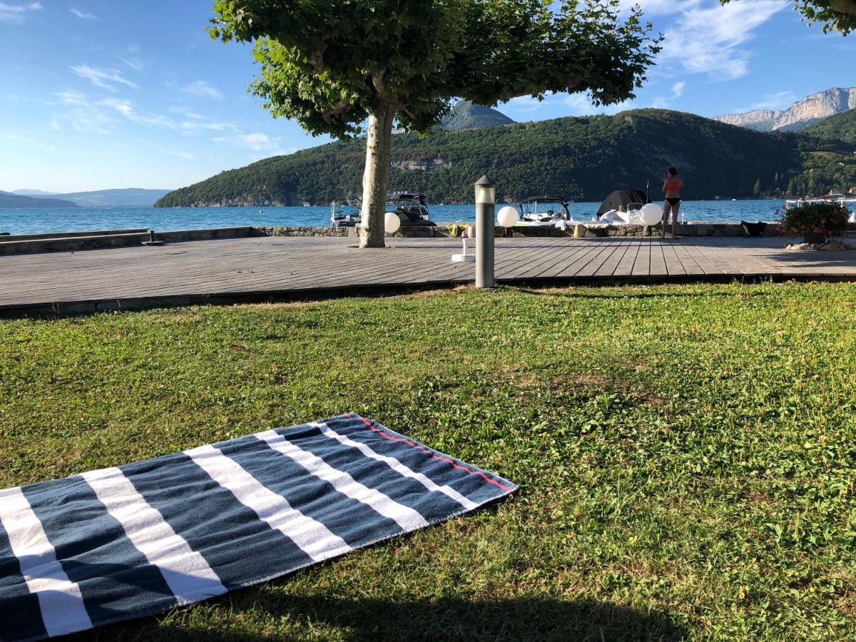 Studio Les Pieds Dans L'Eau Au Bord Du Lac D'Annecy دْوا المظهر الخارجي الصورة