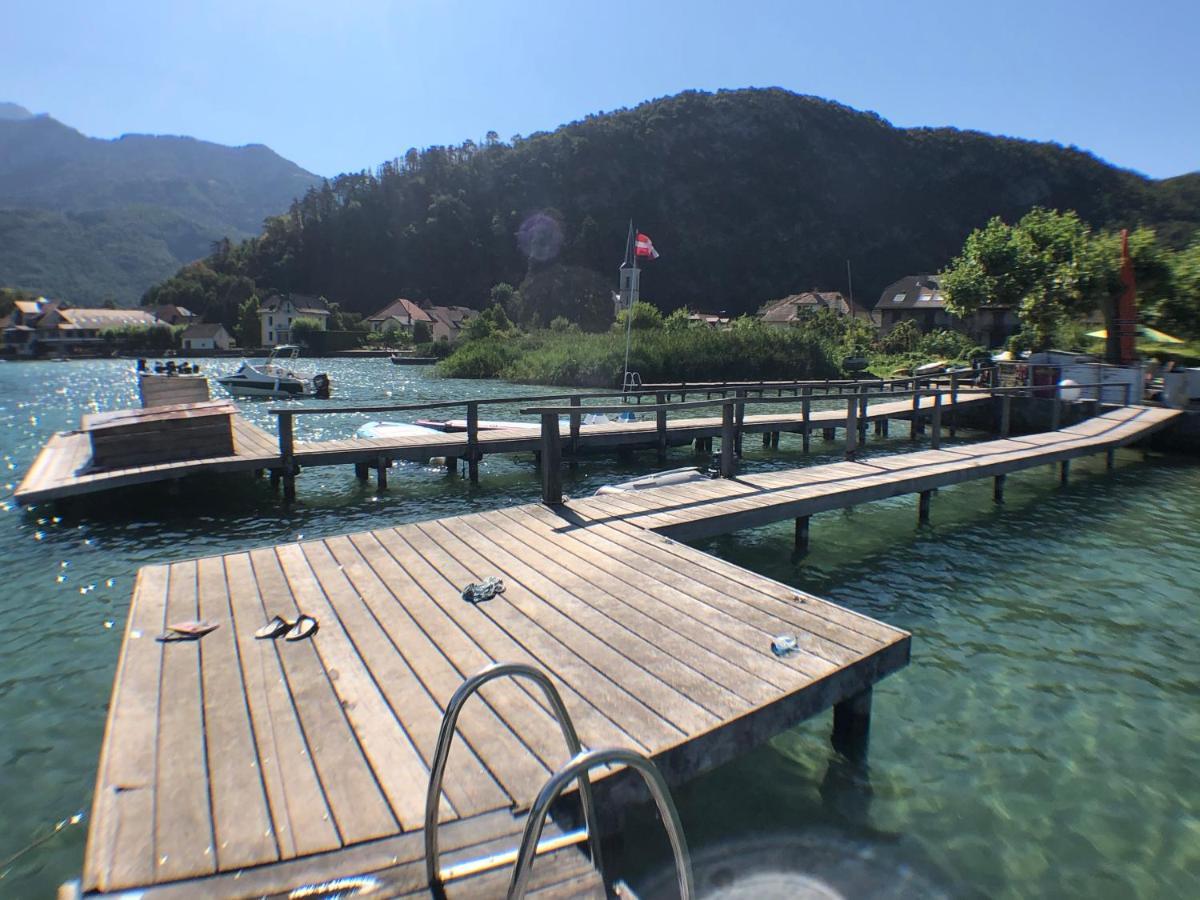 Studio Les Pieds Dans L'Eau Au Bord Du Lac D'Annecy دْوا المظهر الخارجي الصورة