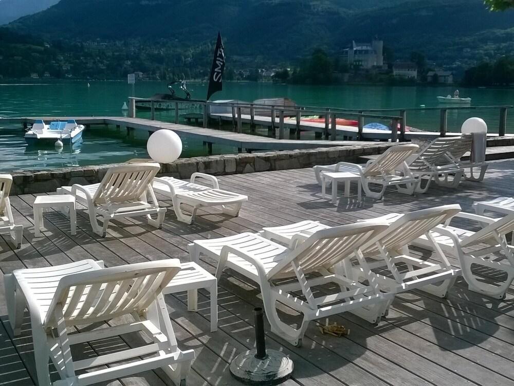 Studio Les Pieds Dans L'Eau Au Bord Du Lac D'Annecy دْوا المظهر الخارجي الصورة