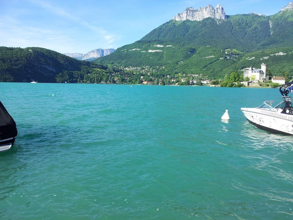 Studio Les Pieds Dans L'Eau Au Bord Du Lac D'Annecy دْوا المظهر الخارجي الصورة