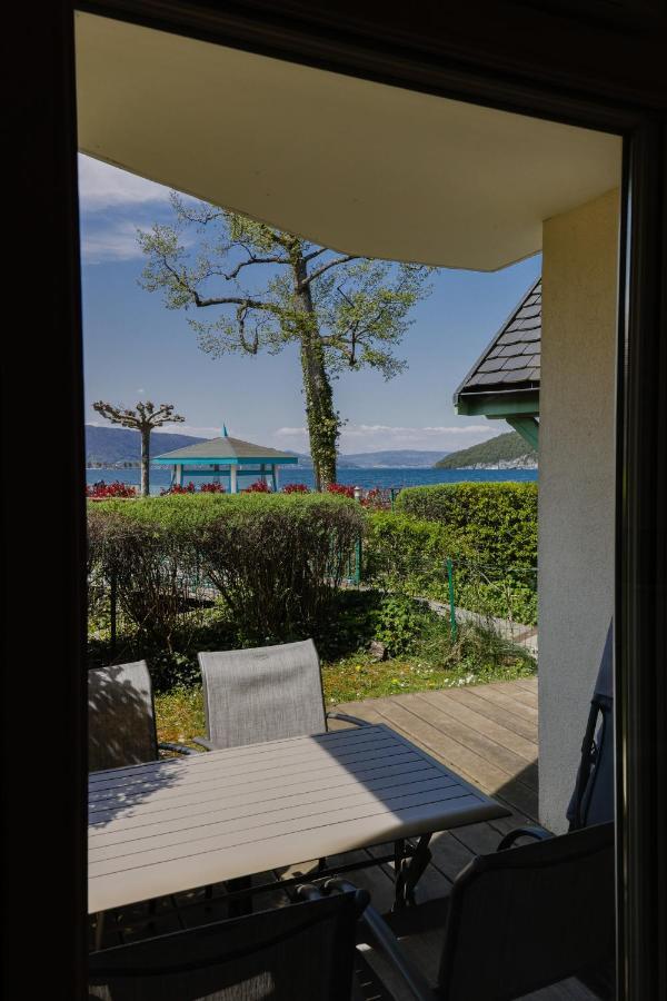 Studio Les Pieds Dans L'Eau Au Bord Du Lac D'Annecy دْوا المظهر الخارجي الصورة