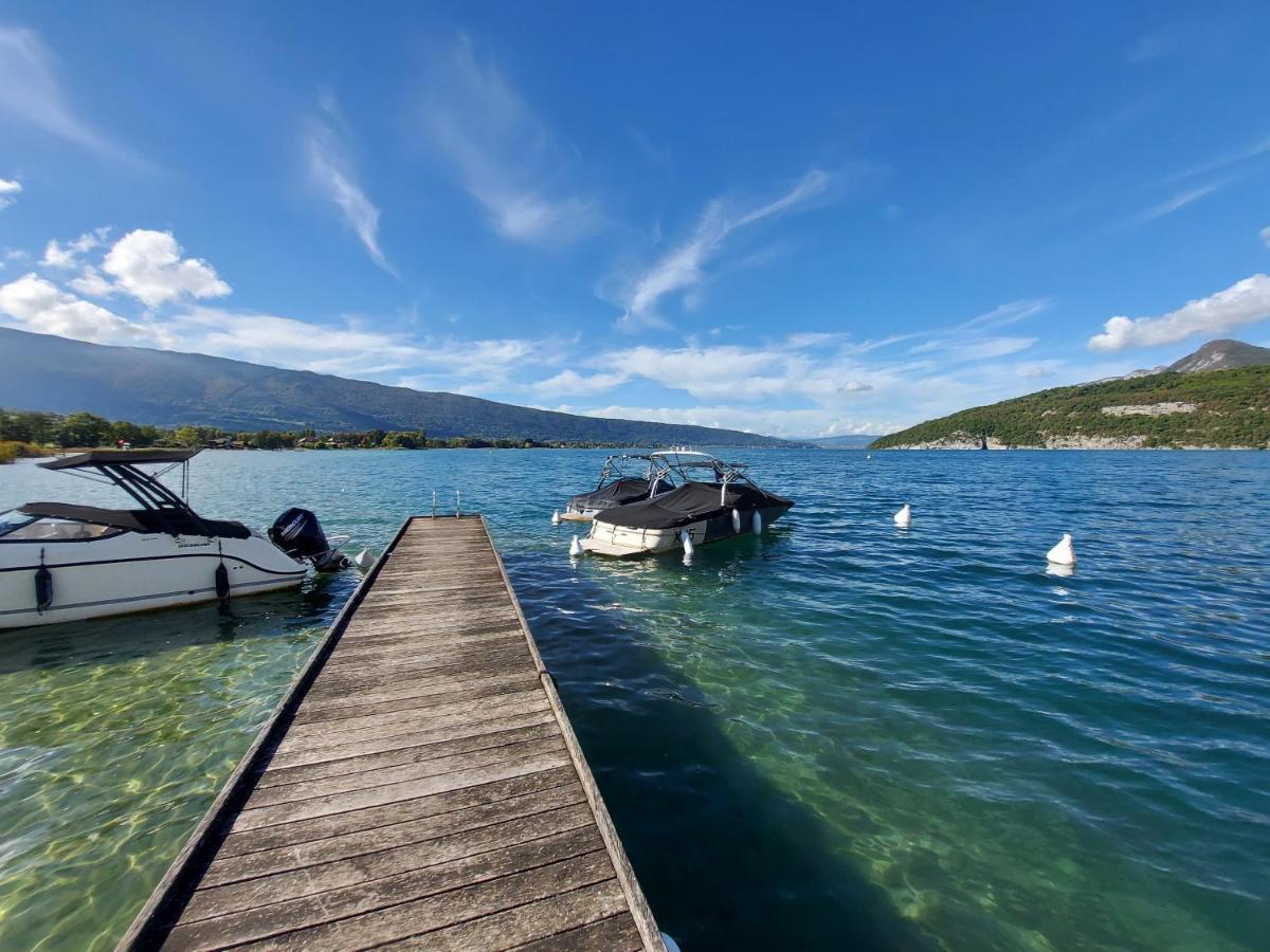 Studio Les Pieds Dans L'Eau Au Bord Du Lac D'Annecy دْوا المظهر الخارجي الصورة