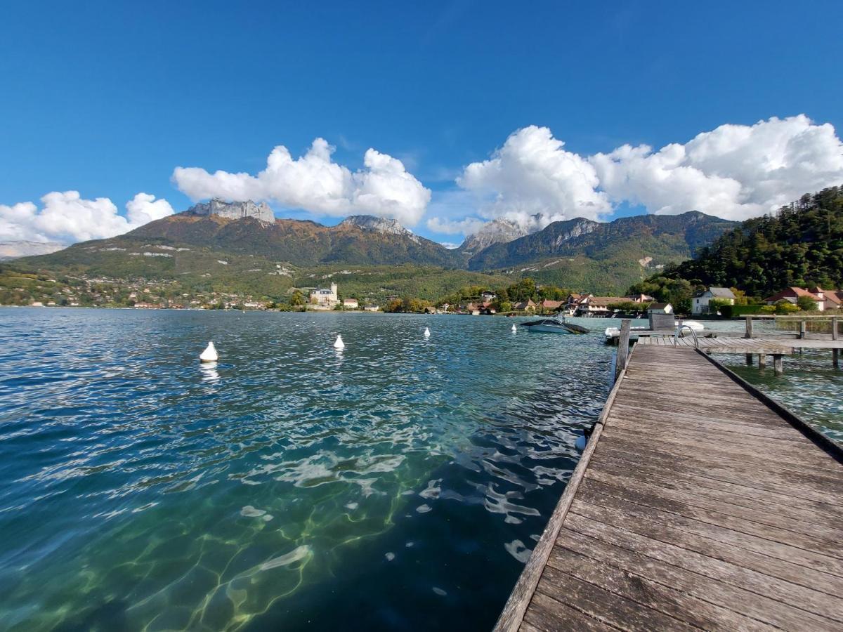 Studio Les Pieds Dans L'Eau Au Bord Du Lac D'Annecy دْوا المظهر الخارجي الصورة