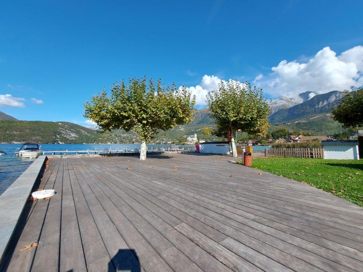 Studio Les Pieds Dans L'Eau Au Bord Du Lac D'Annecy دْوا المظهر الخارجي الصورة